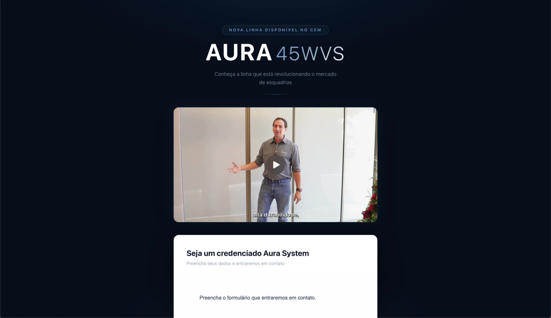 Aura 45 WVS — Tera Metais